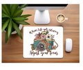 Life is blurry adjust focus mousepad