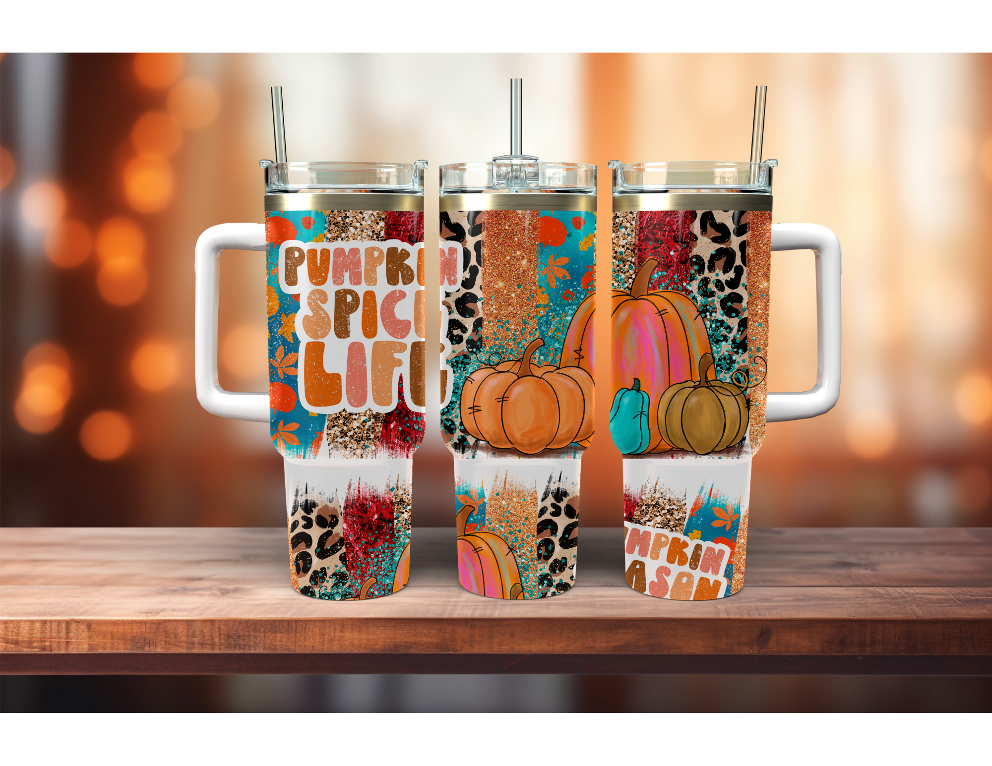 Pumpkin life spice tumbler